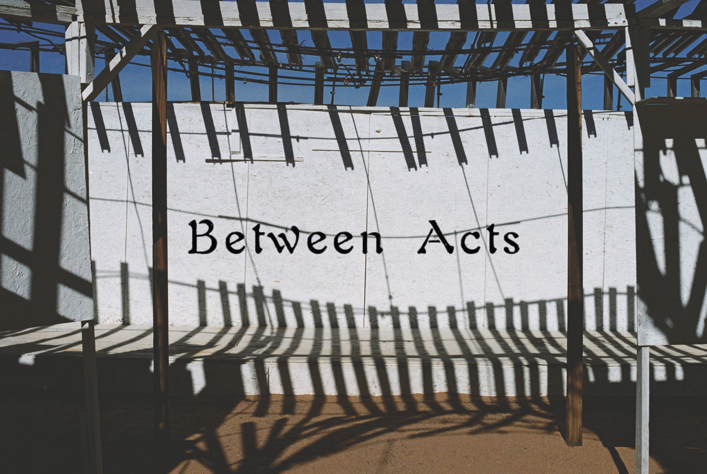 Between Acts about visual document