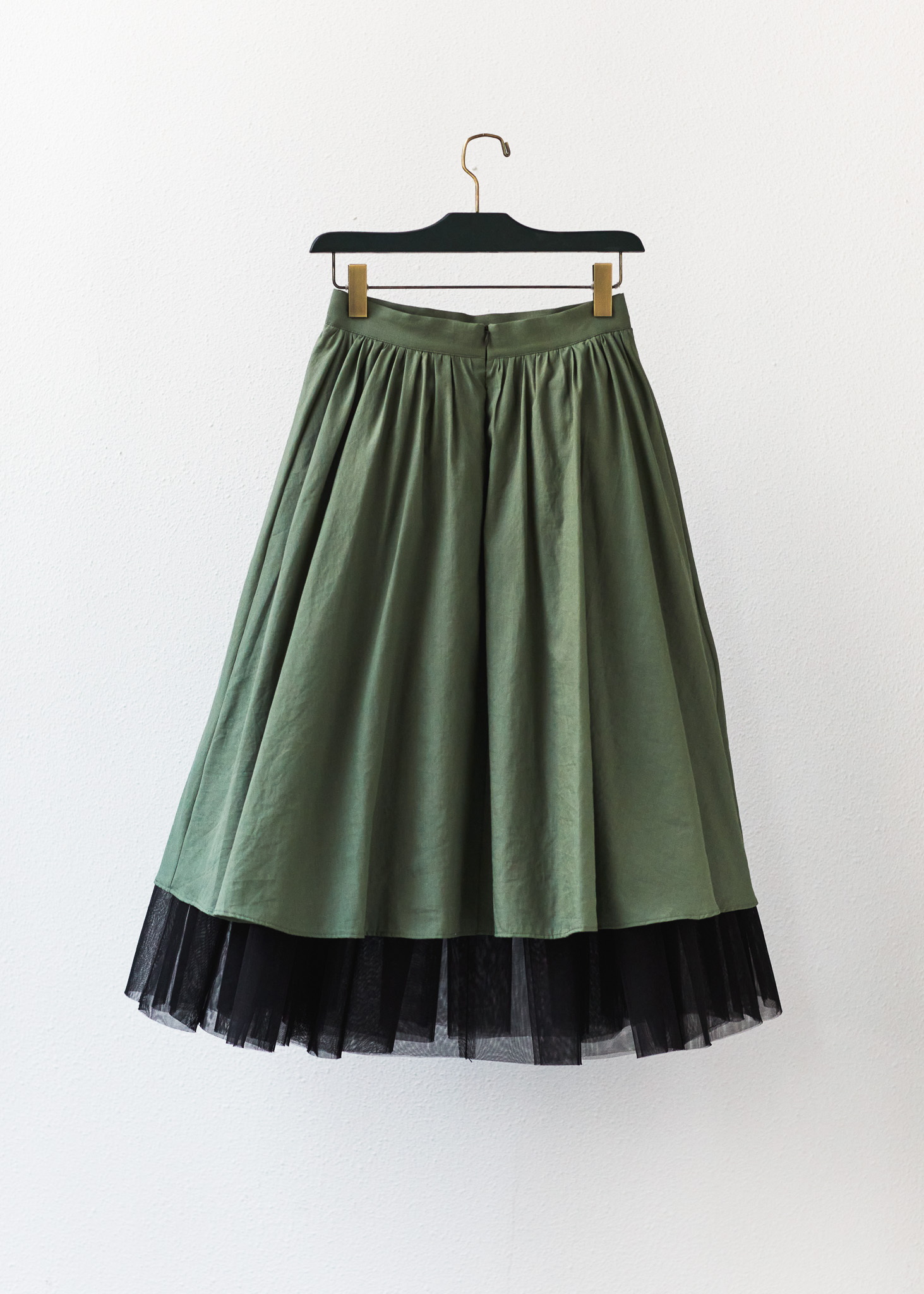 Between Acts FW26 RUFF SKIRT back view